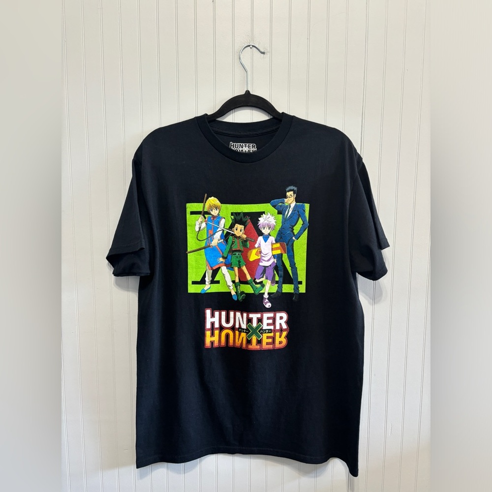 Hunter x Hunter Viz Media x GEE Licensed Character Lineup Tee Size Large